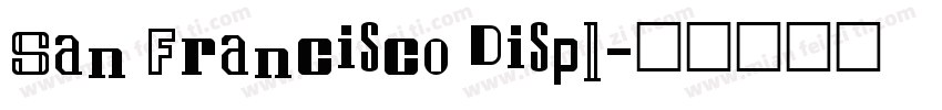 San Francisco Displ字体转换